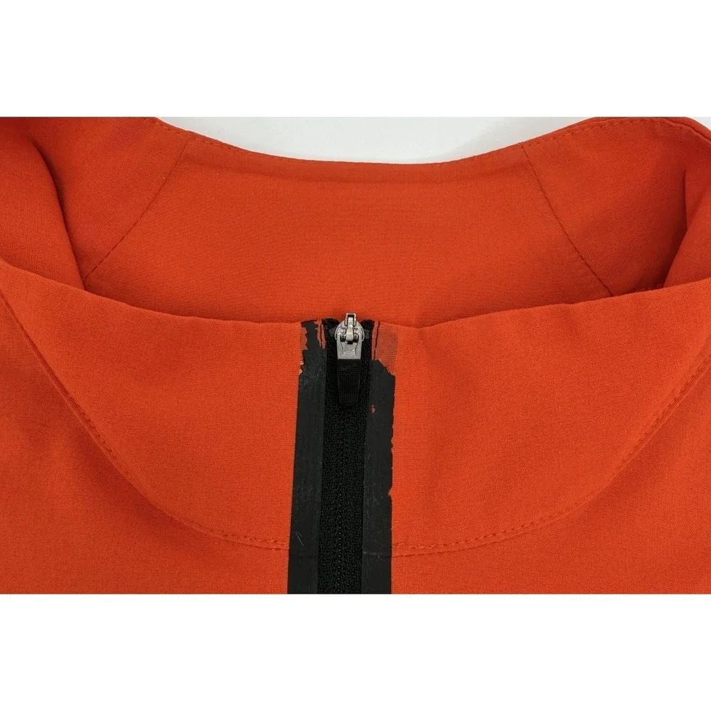 Nike Golf‎ 1/4 Zip Pullover Men M Orange Dri Fit Tour Performance